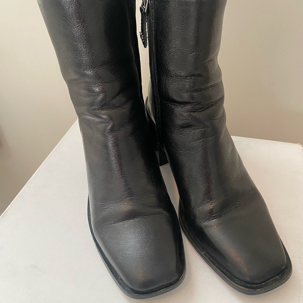 Sam Edelman Black Heeled Boots
